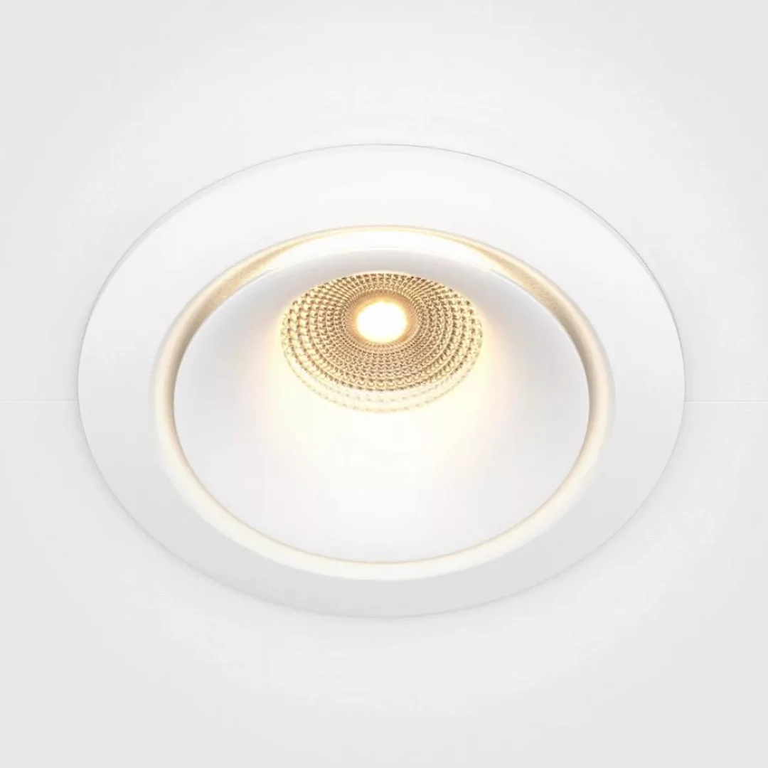 Maytoni Yin LED-Einbauleuchte, IP20, 3000K, Triac, weiß günstig online kaufen