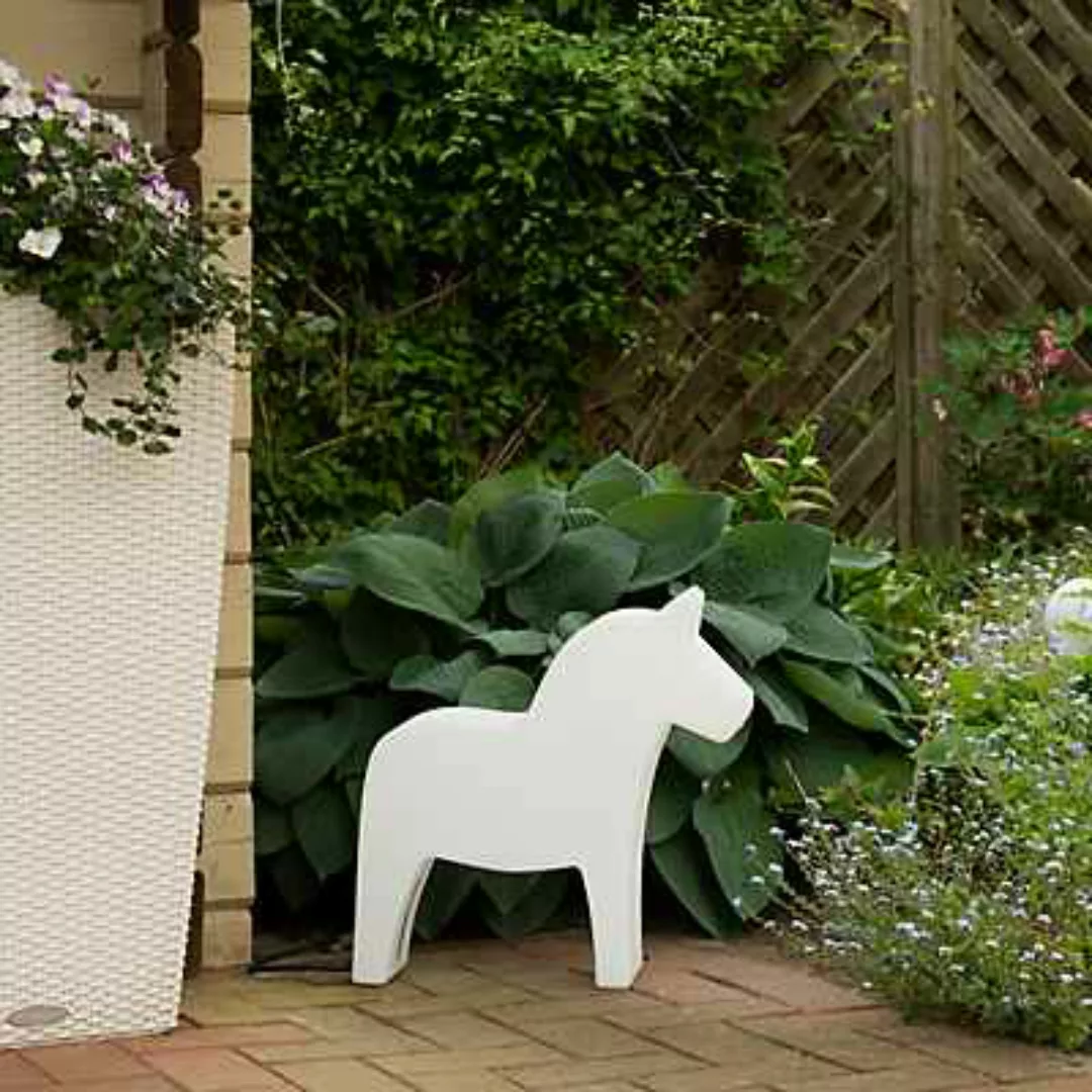 8 seasons design Shining Horse (Solar) Gartenleuchte weiß günstig online kaufen