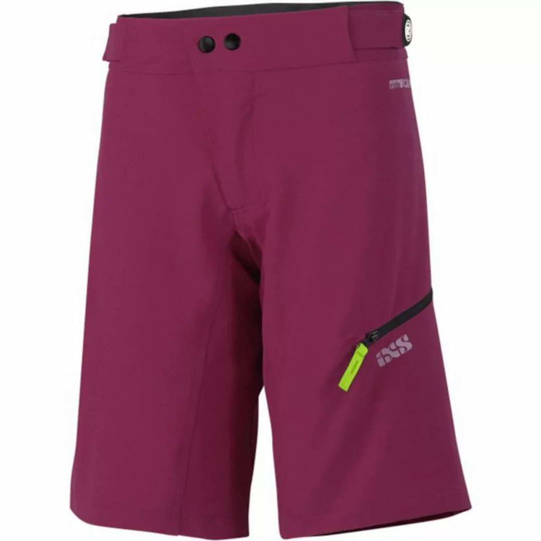 IXS Fahrradhose Carve Damen Shorts - Aubergine günstig online kaufen