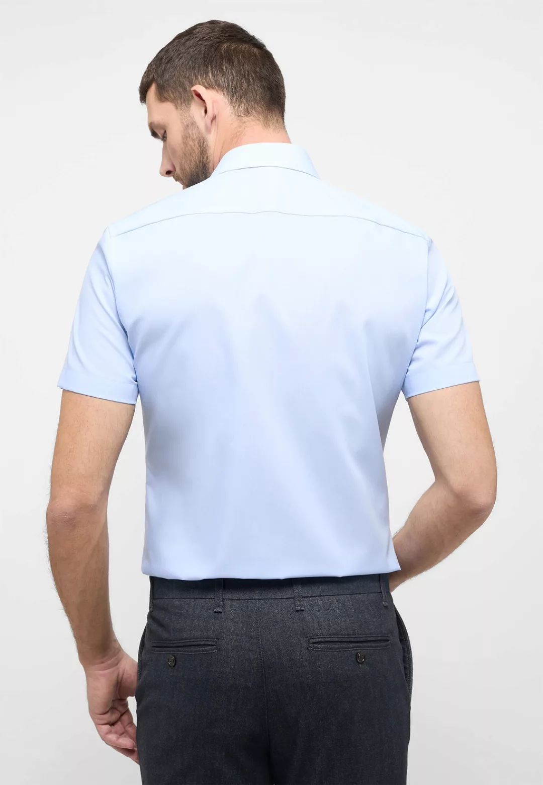 Eterna Kurzarmhemd "SLIM FIT", NON IRON (bügelfrei) günstig online kaufen