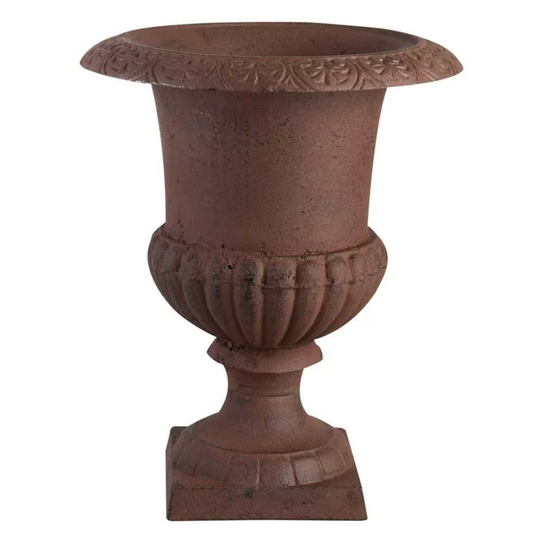 Französische Louvre Vase Amphore Gusseisen Schwer Antik-Stil Braun 40cm günstig online kaufen