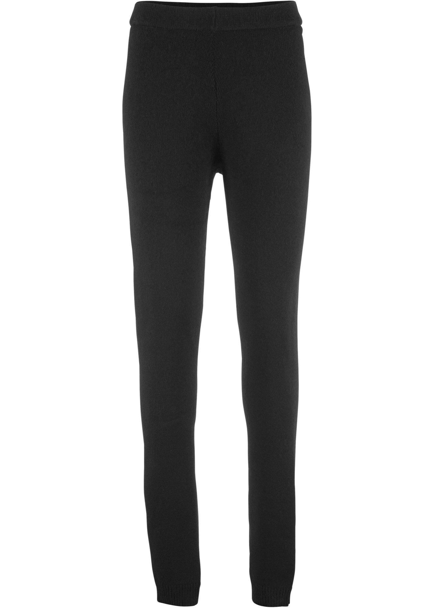 Gerippte Thermo-Leggings mit Rippbund günstig online kaufen