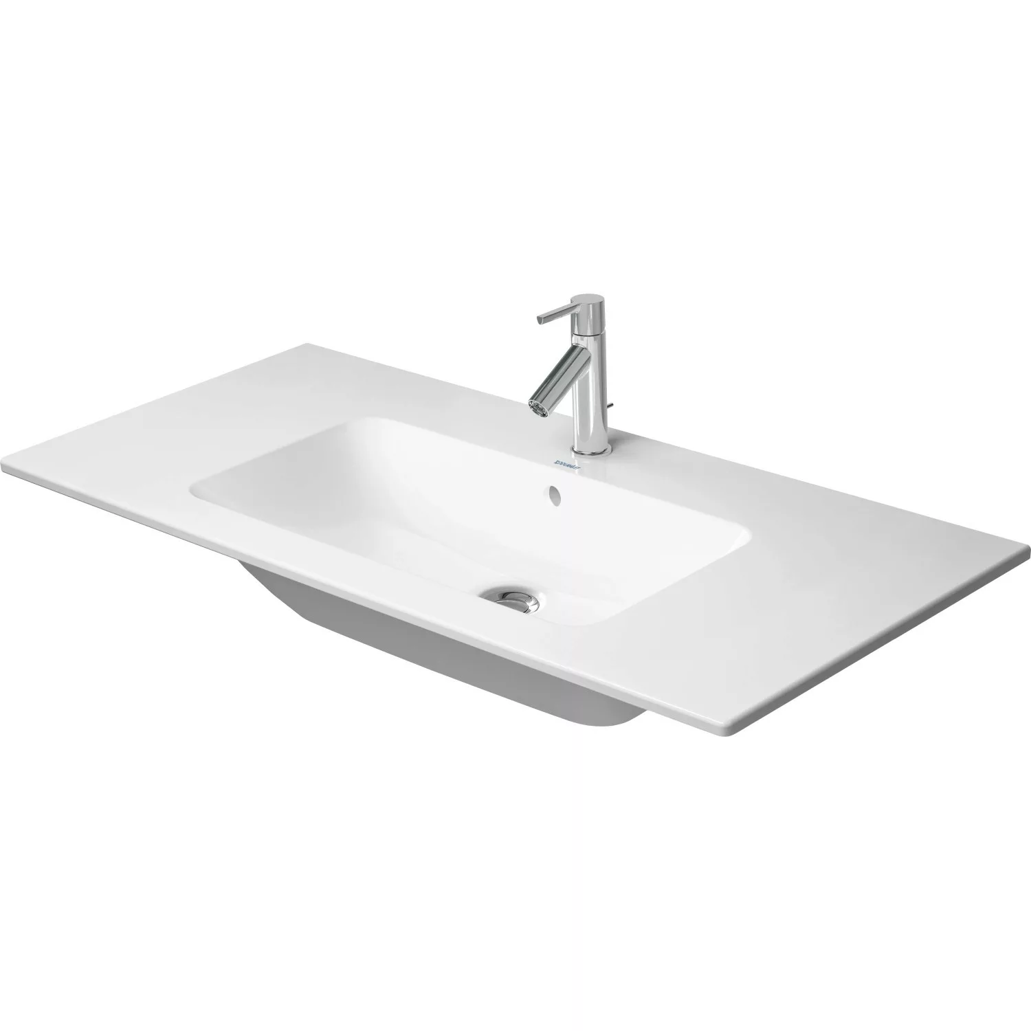 Duravit Möbelwaschbecken ME 103 cm Weiß mit 1 Hahnloch günstig online kaufen