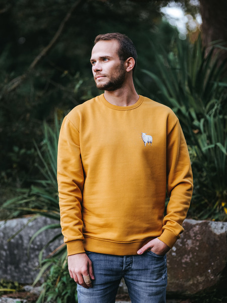 Gots - Schaf Small Sweatshirt Unisex günstig online kaufen