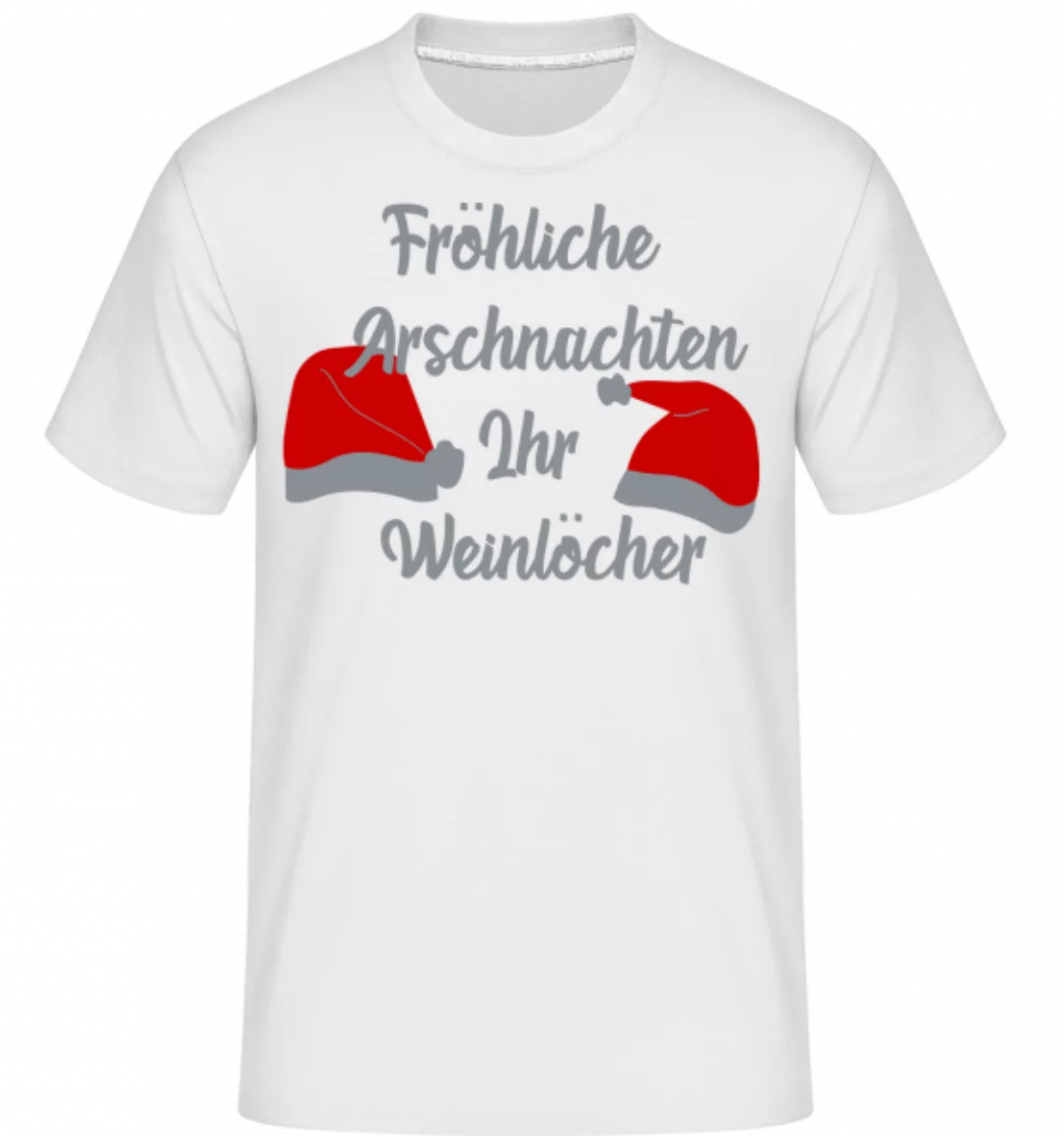 Fröhliche Arschnachten · Shirtinator Männer T-Shirt günstig online kaufen