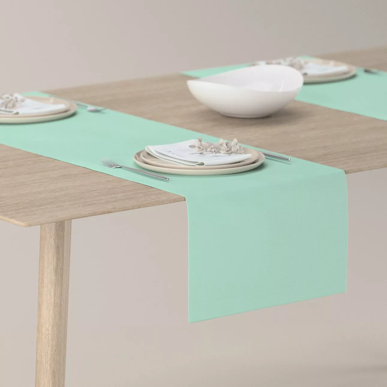 Tischläufer, mintgrün, 40 x 130 cm, Loneta (133-37) günstig online kaufen
