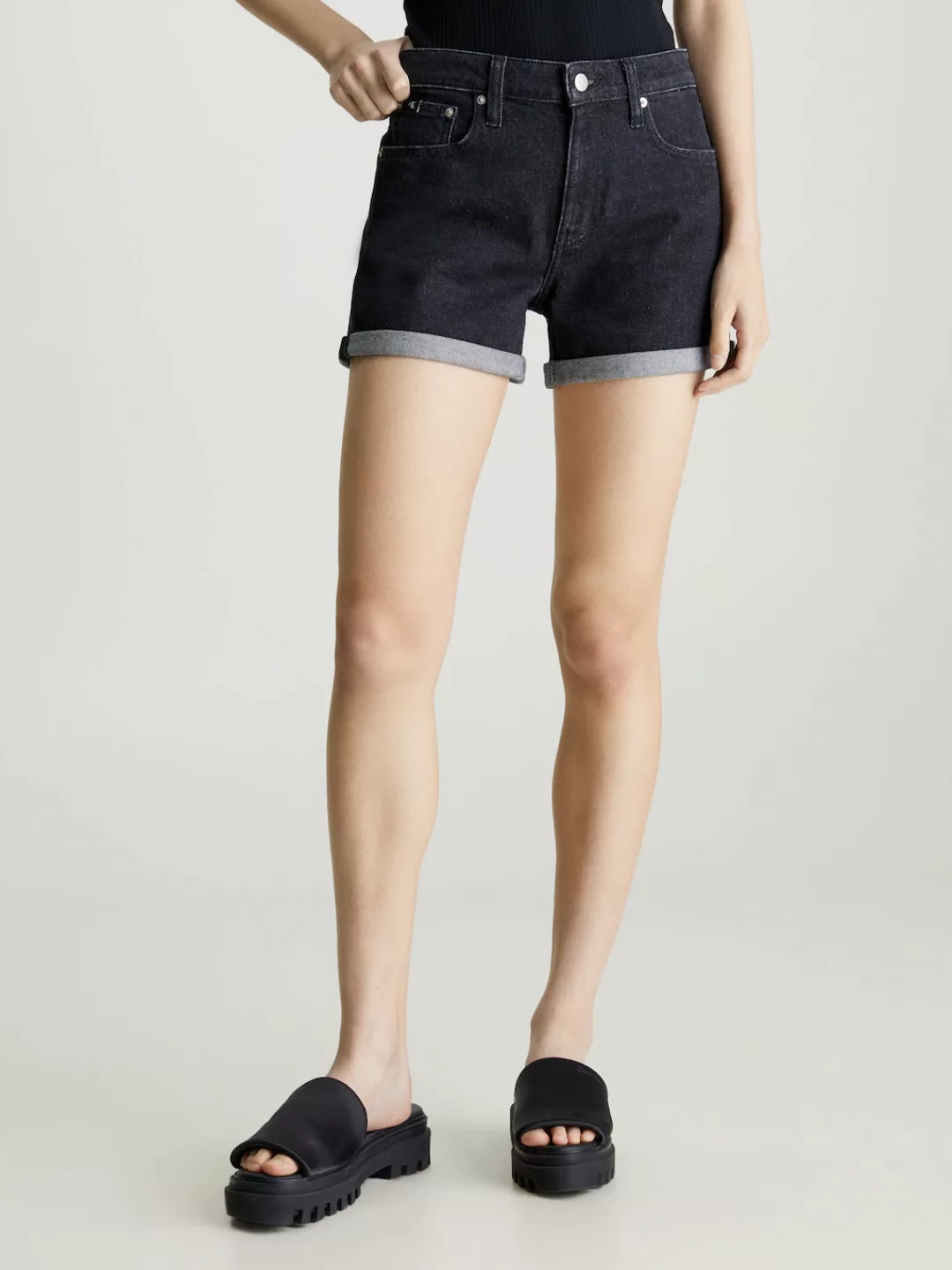 Calvin Klein Jeans Shorts MID RISE SHORT im 5-Pocket-Style günstig online kaufen
