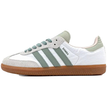 adidas  Sneaker Samba OG Cloud White Silver Green günstig online kaufen