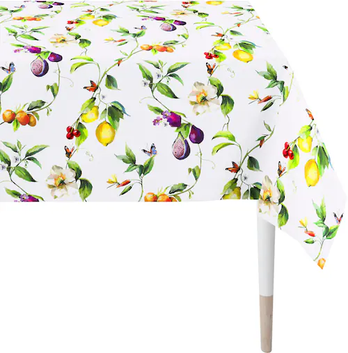 APELT Tischdecke »6851 SUMMERTIME, Sommerdeko, Sommer«, (1 St.), mit Blüten günstig online kaufen