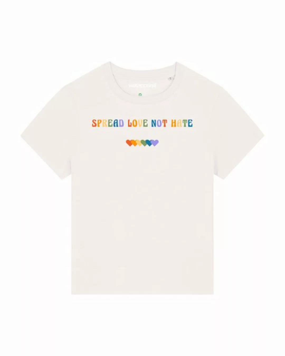 wat? Apparel Print-Shirt Spread Love not Hate (1-tlg) günstig online kaufen