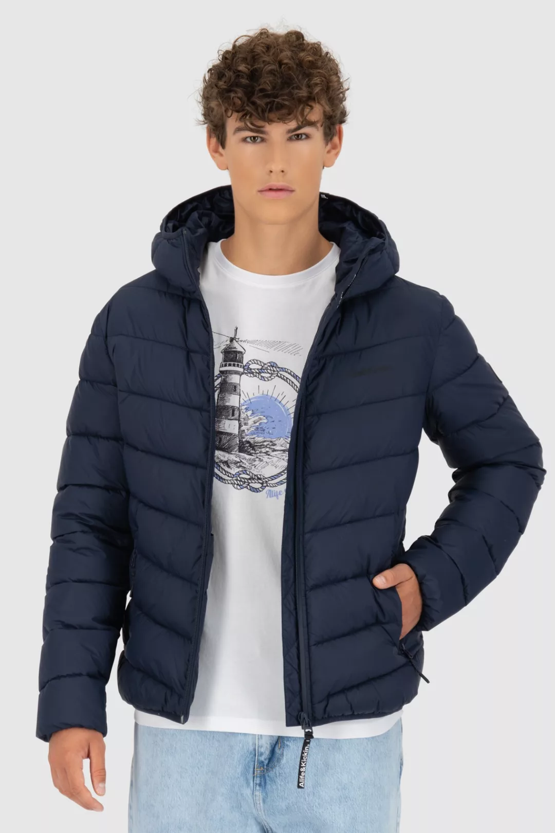 Alife & Kickin Winterjacke "Herren MR ANDERSONAK A PUFFER JACKET" günstig online kaufen