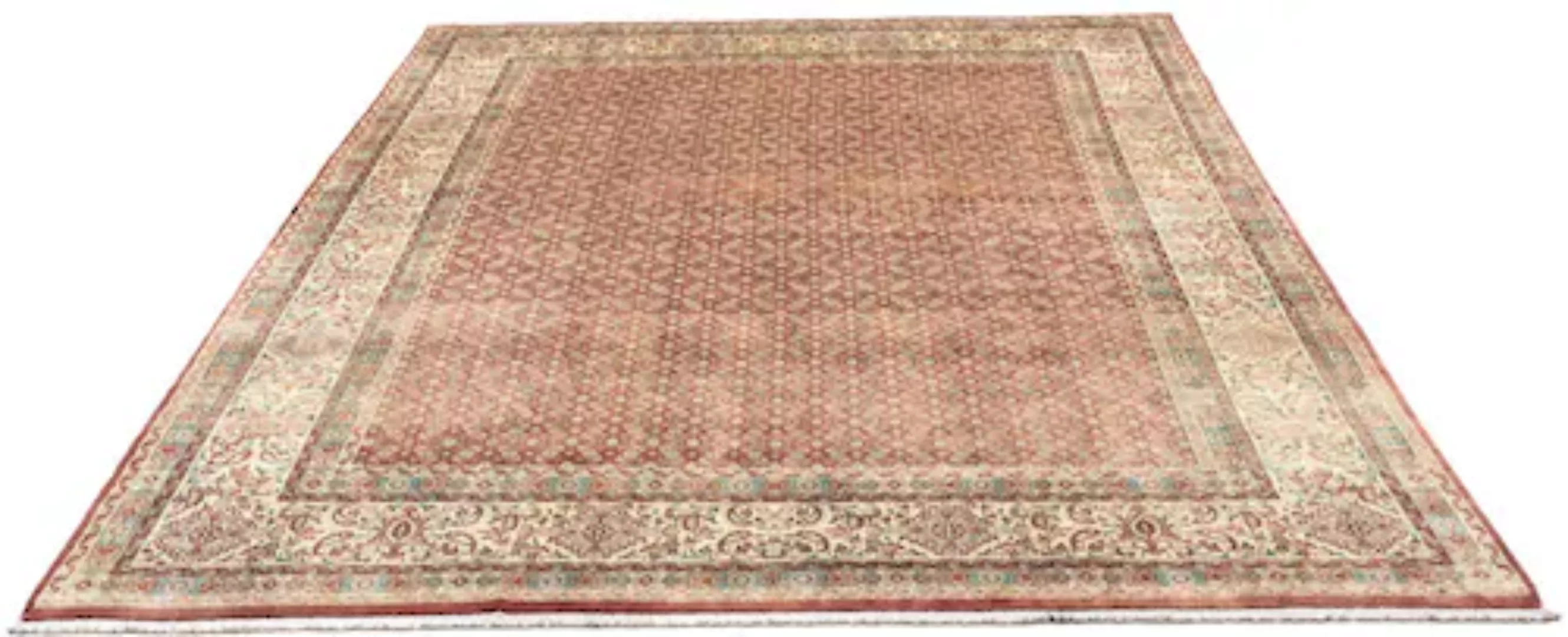 morgenland Wollteppich »Hosseinabad Medaillon Rosso 128 x 82 cm«, rechtecki günstig online kaufen