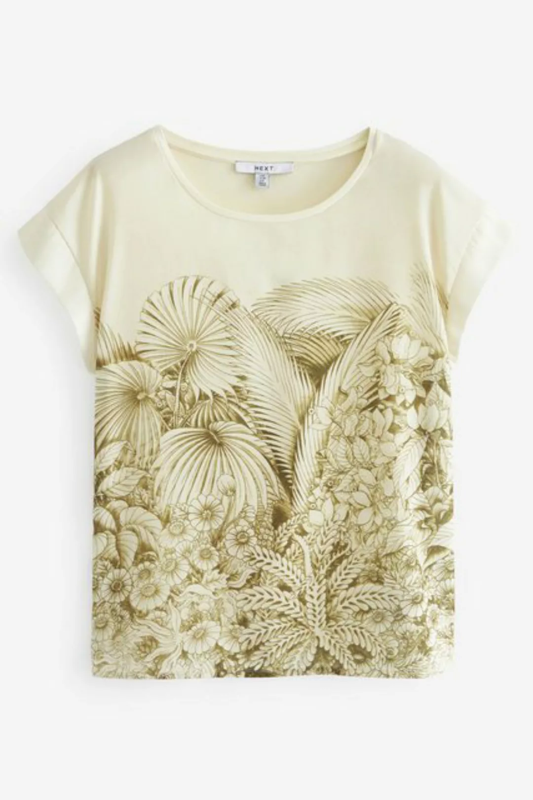 Next T-Shirt Kurzarm-T-Shirt aus Misch-Webmaterial (1-tlg) günstig online kaufen