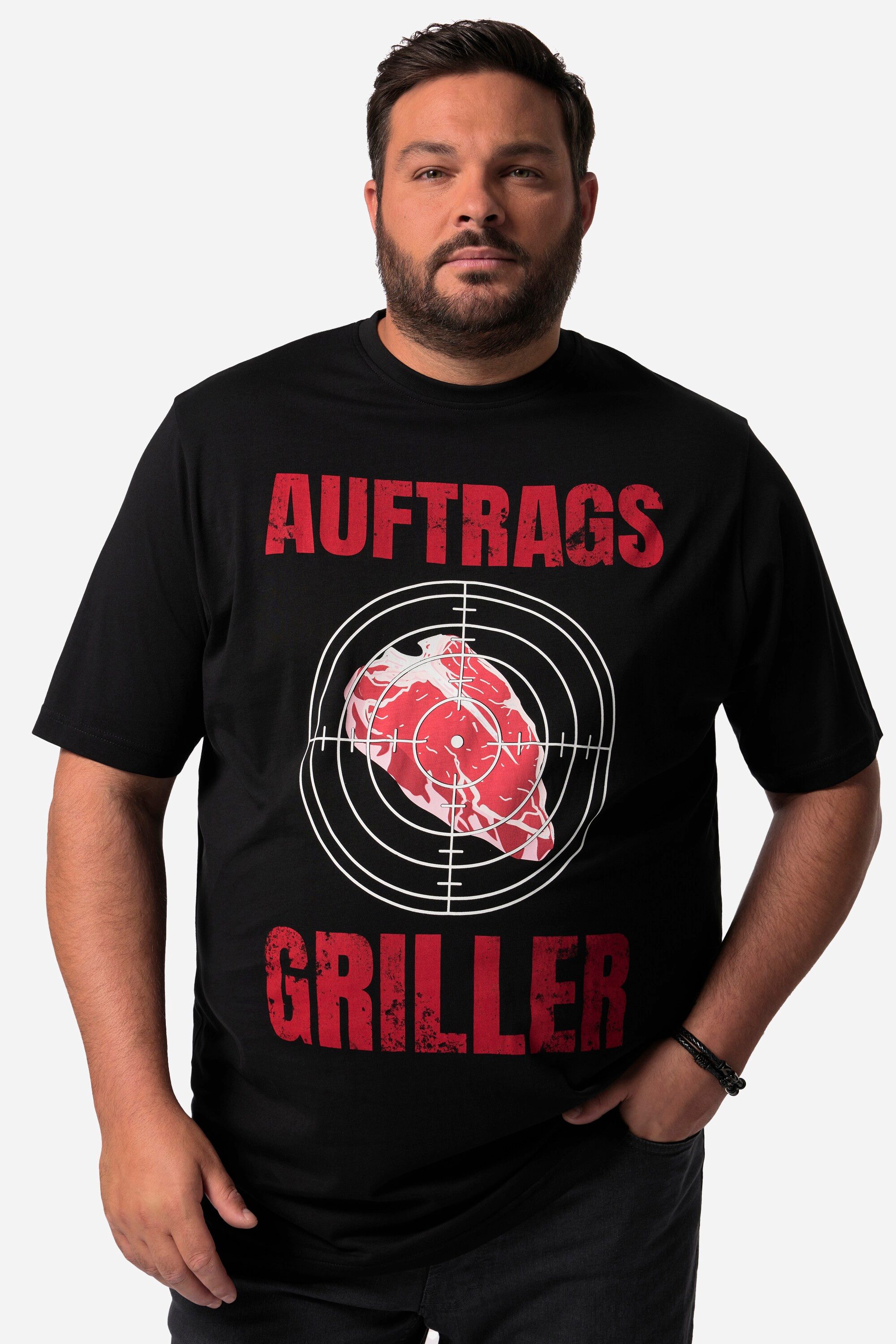 Men Plus T-Shirt Men+ T-Shirt Halbarm günstig online kaufen