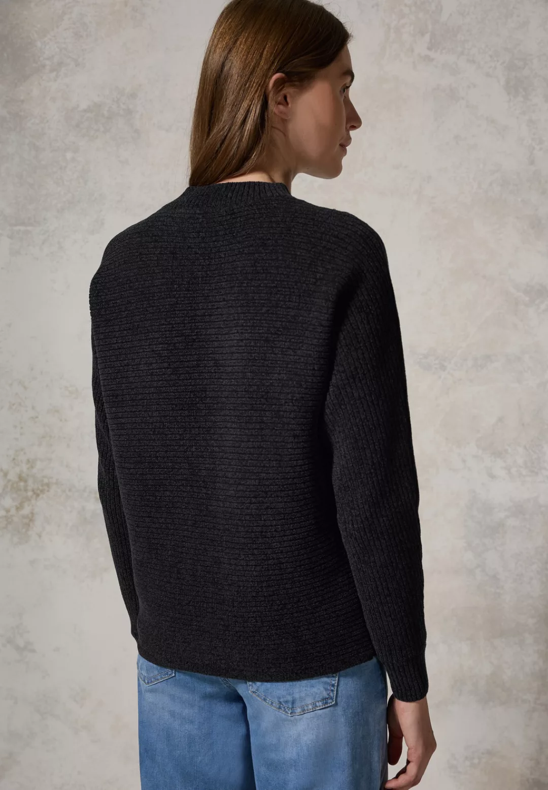 Cecil Strickpullover - Chenille Dolman Pullover günstig online kaufen