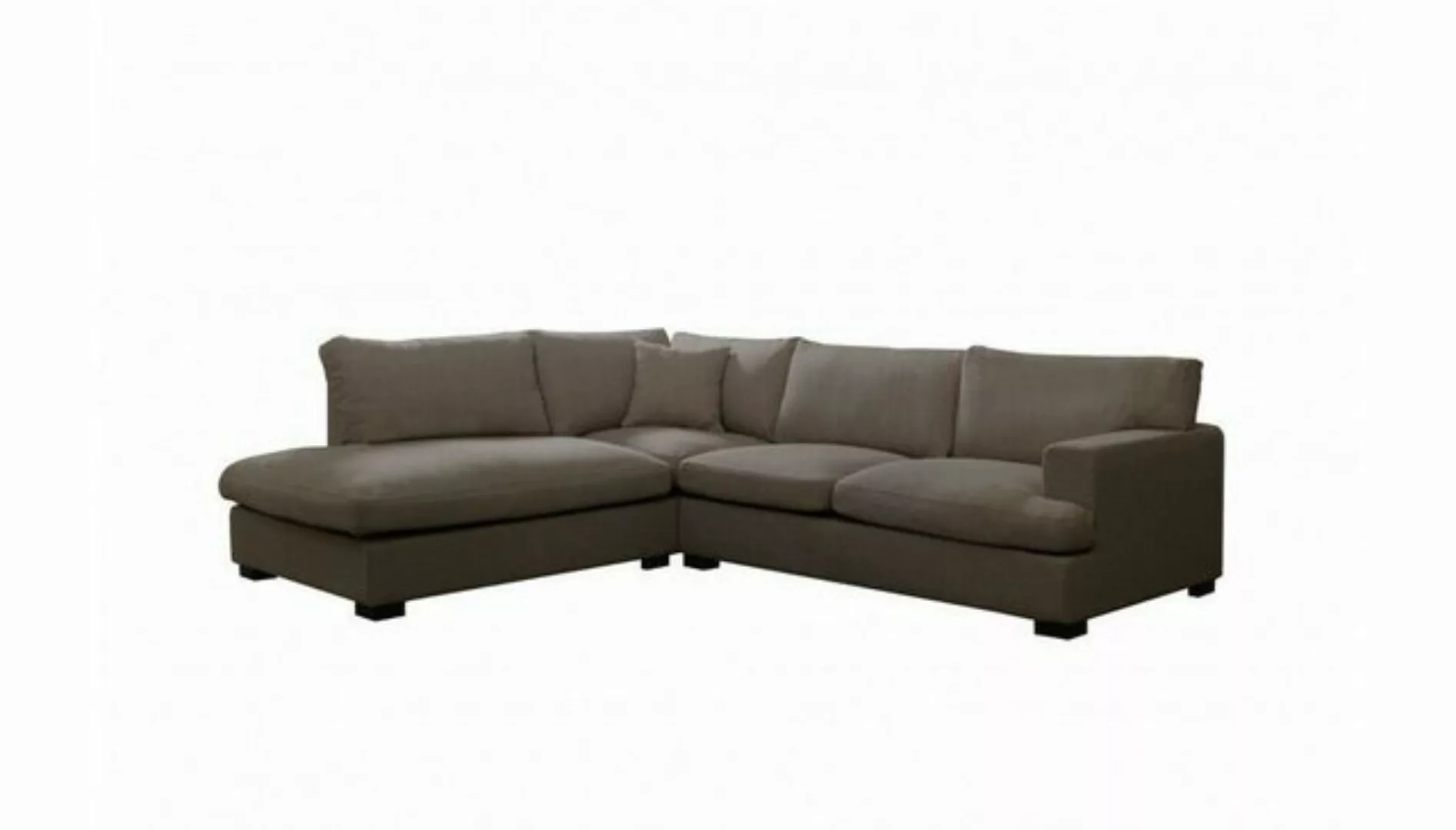 JVmoebel Ecksofa Luxus Beiges Ecksofa L-Form Couch Modernes Design Stilvoll günstig online kaufen