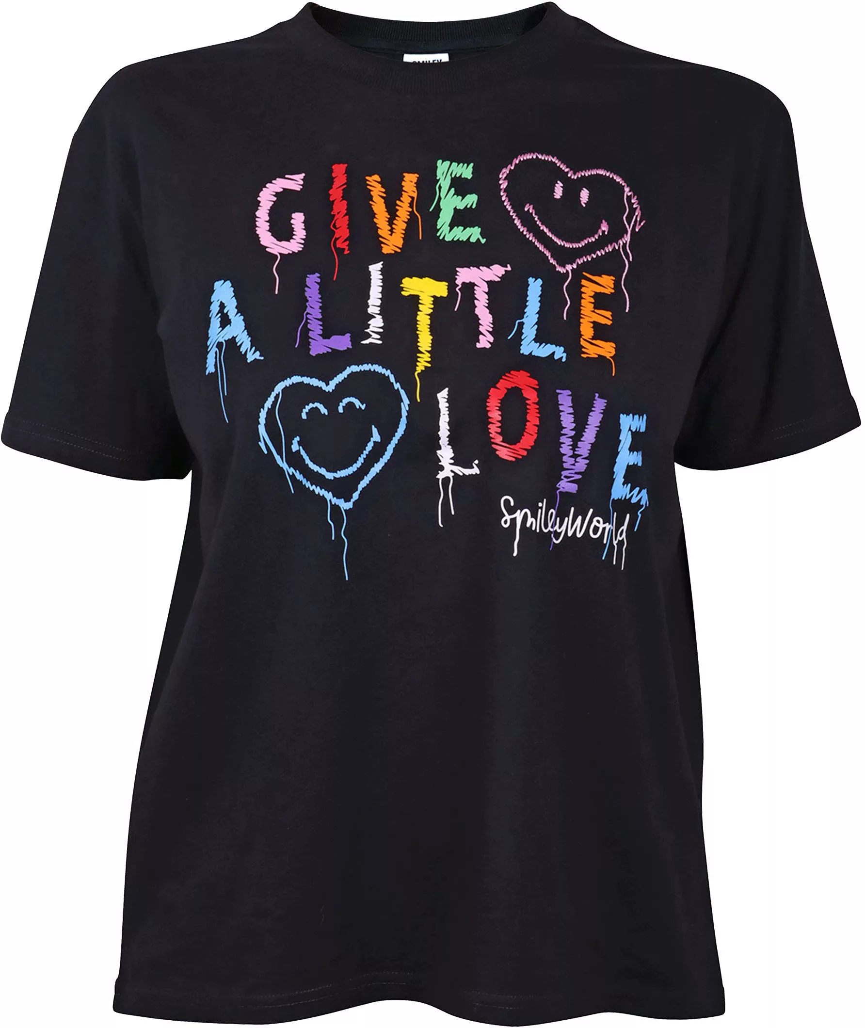 Capelli New York T-Shirt mit Herzen- Smiley World günstig online kaufen