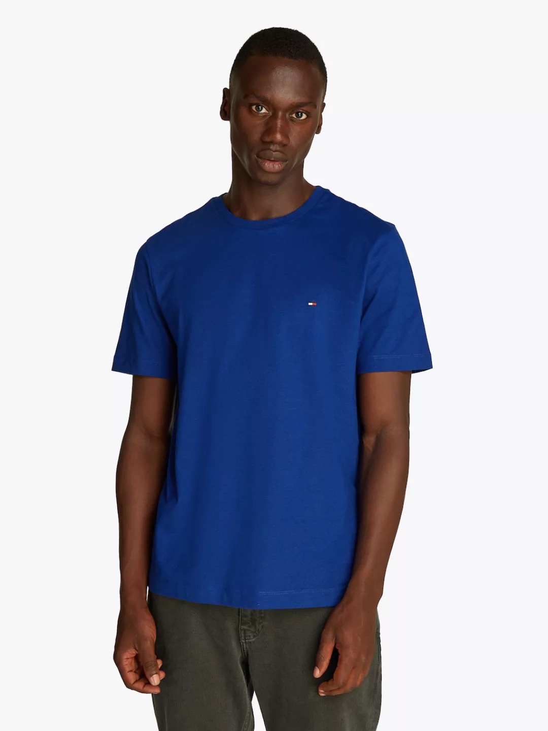 Tommy Hilfiger T-Shirt "ESSENTIAL REG FIT SOLID TEE", mit Rundhalsausschnit günstig online kaufen