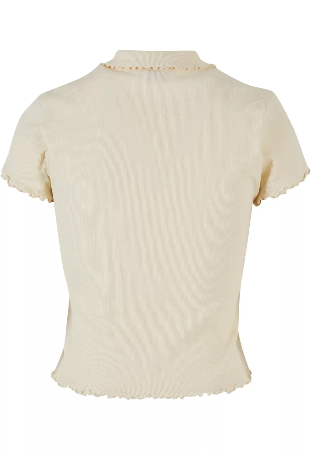 URBAN CLASSICS T-Shirt "Urban Classics Damen Ladies Rib Polo Tee", (1 tlg.) günstig online kaufen