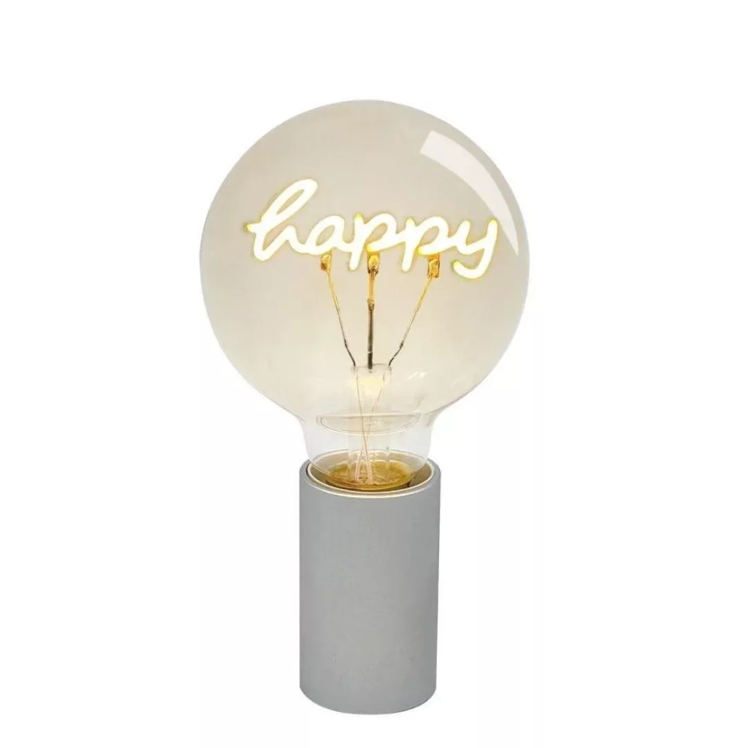 LED Leuchtmittel Happy E27 Globe - G95 in Transparent 1,5W 70lm günstig online kaufen