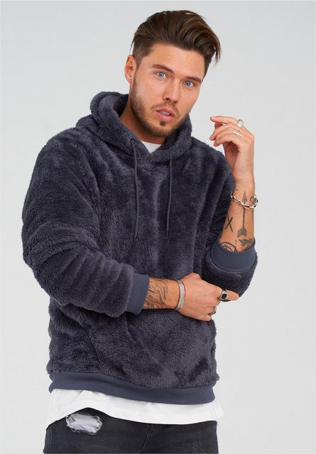 behype Kapuzensweatshirt "HOOD", aus weichem Teddyfleece günstig online kaufen