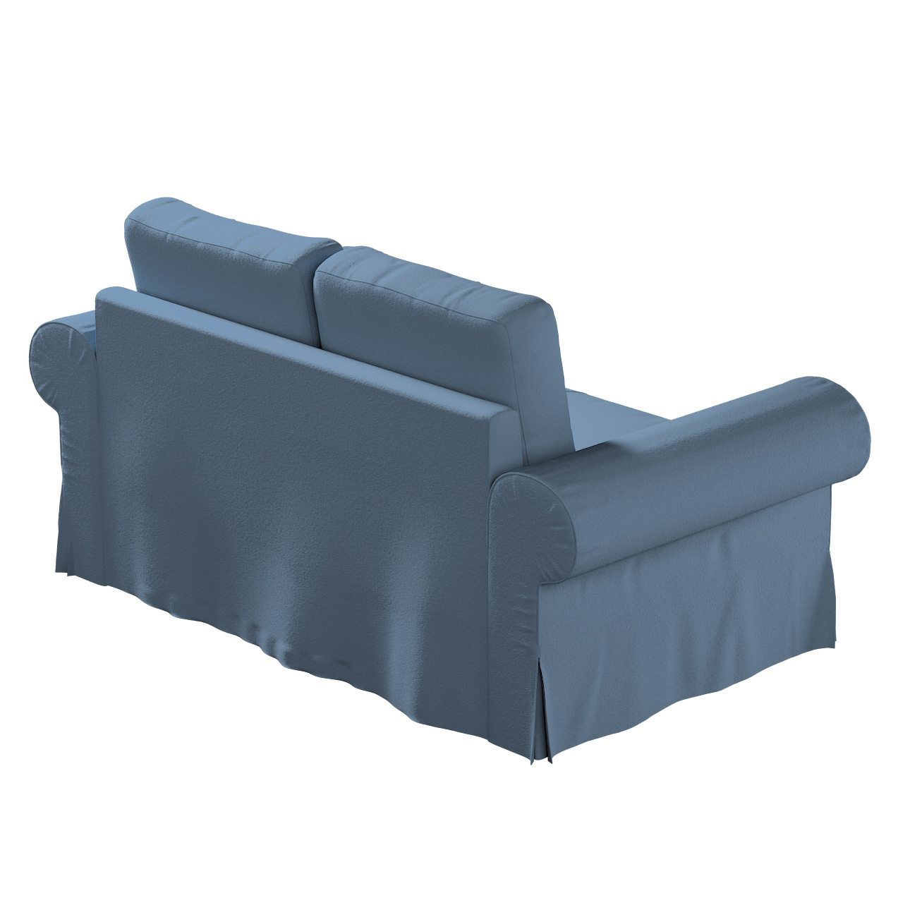 Bezug für Backabro 2-Sitzer Sofa ausklappbar, blau, Bezug für Backabro 2-Si günstig online kaufen