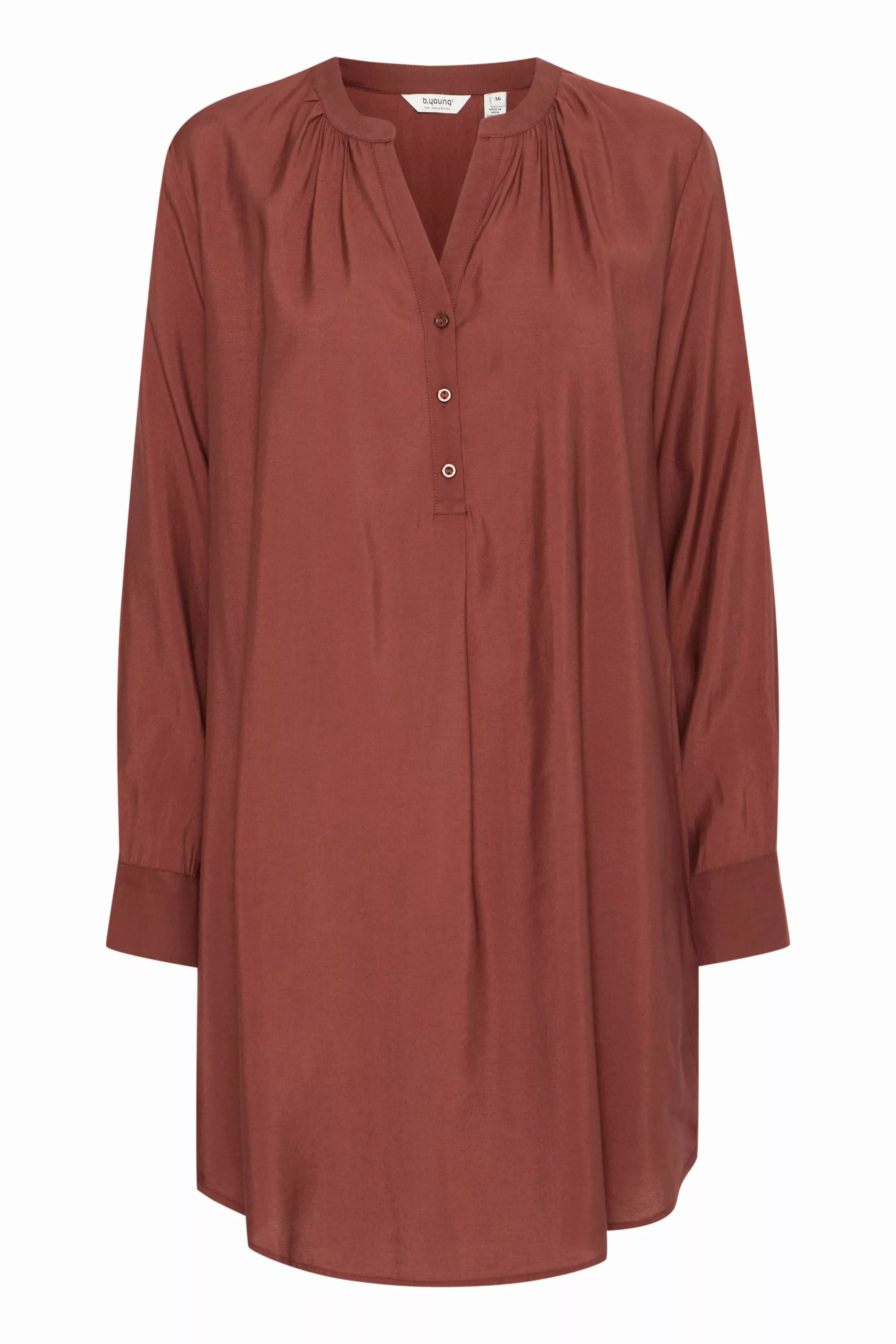 b.young Langarmbluse BYHILLA TUNIC SHIRT - modische Tunika günstig online kaufen