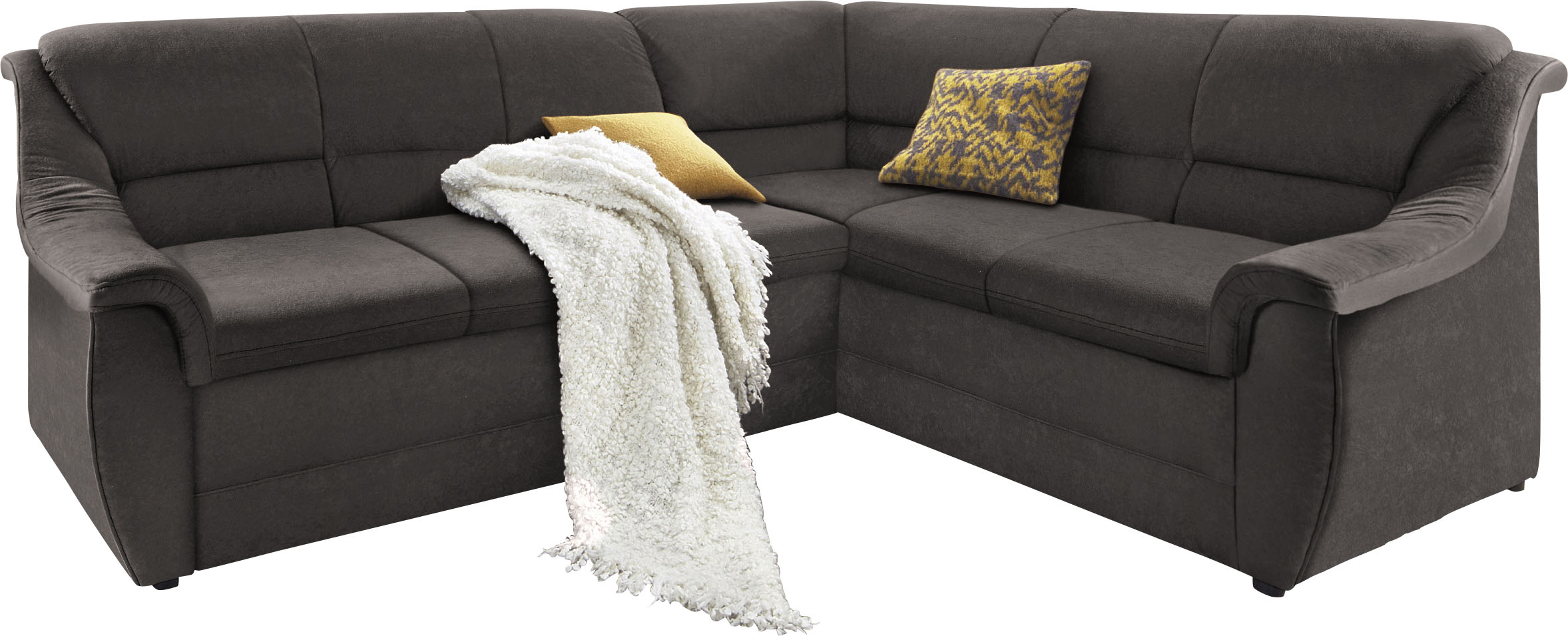 DOMO collection Ecksofa »Lale zeitlose Formensprache, komfortabel, L-Form«, günstig online kaufen