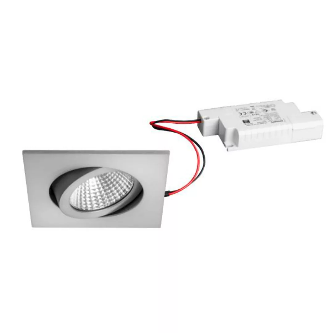 Brumberg LED-Einbaustrahler 6W 230V dim2warm quadratisch. alu - 39462253 günstig online kaufen