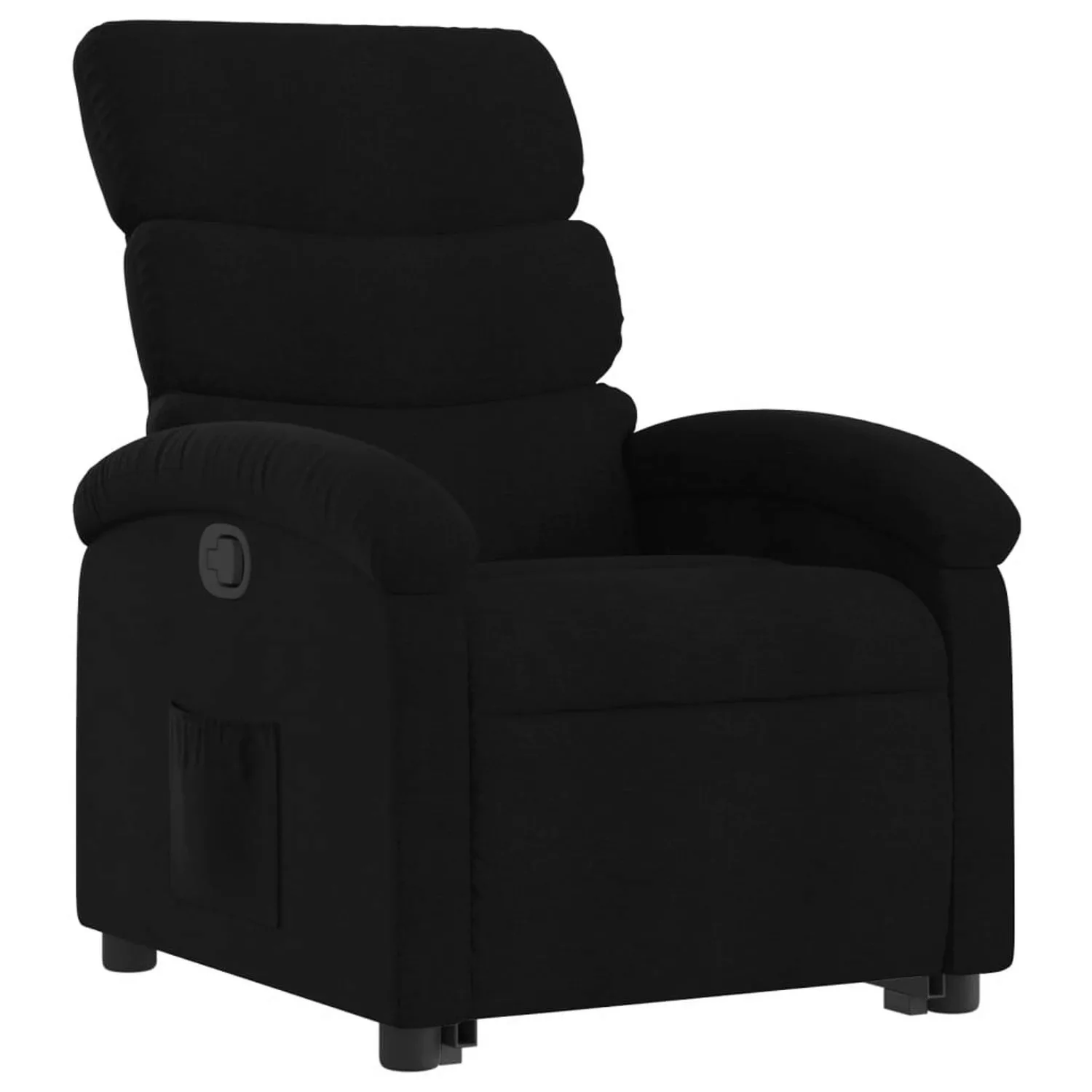 vidaXL Relaxsessel mit Aufstehhilfe Schwarz Stoff Modell 11 günstig online kaufen