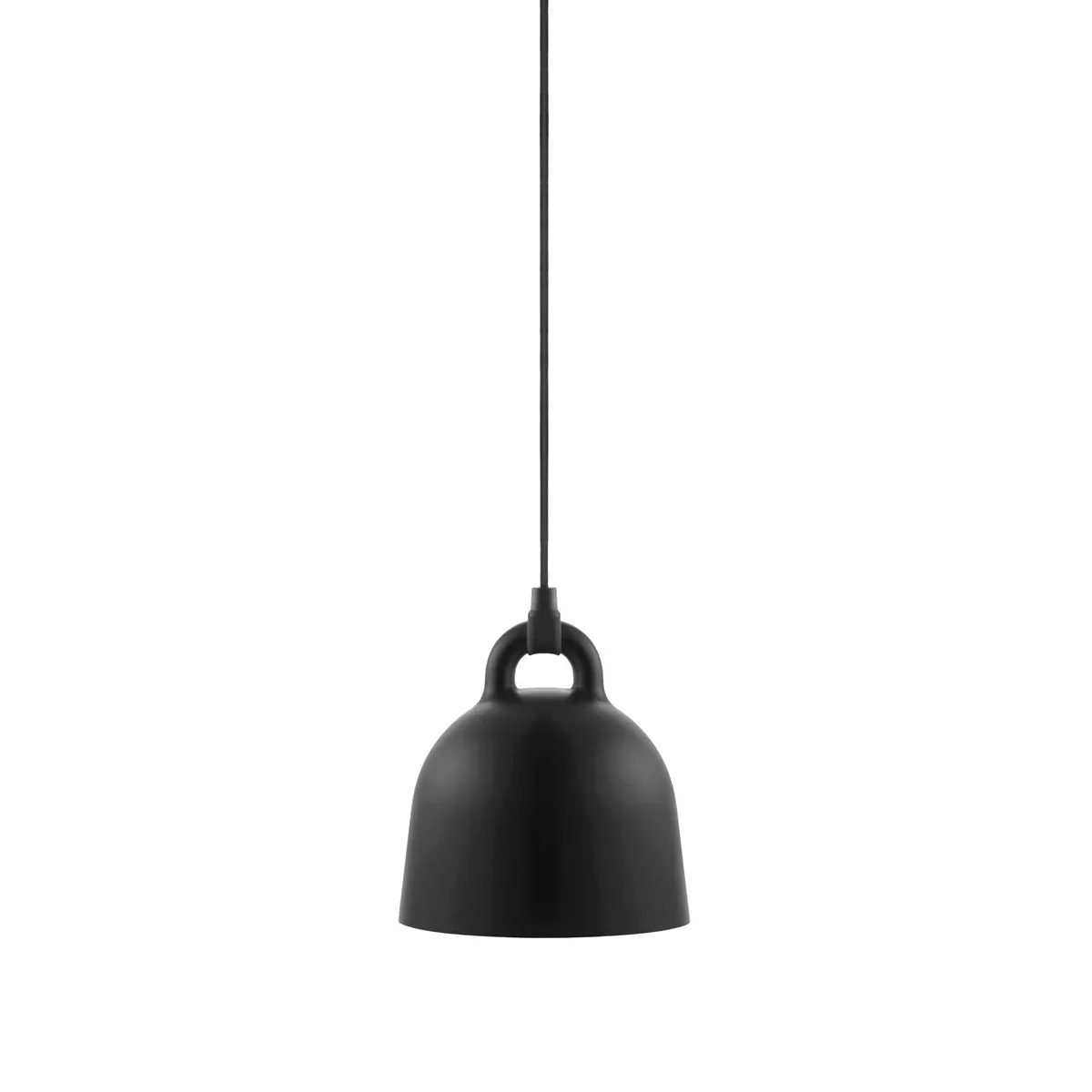 Normann Copenhagen - Bell Pendelleuchte XS - schwarz/H 23cm / Ø 22cm/Kabel günstig online kaufen