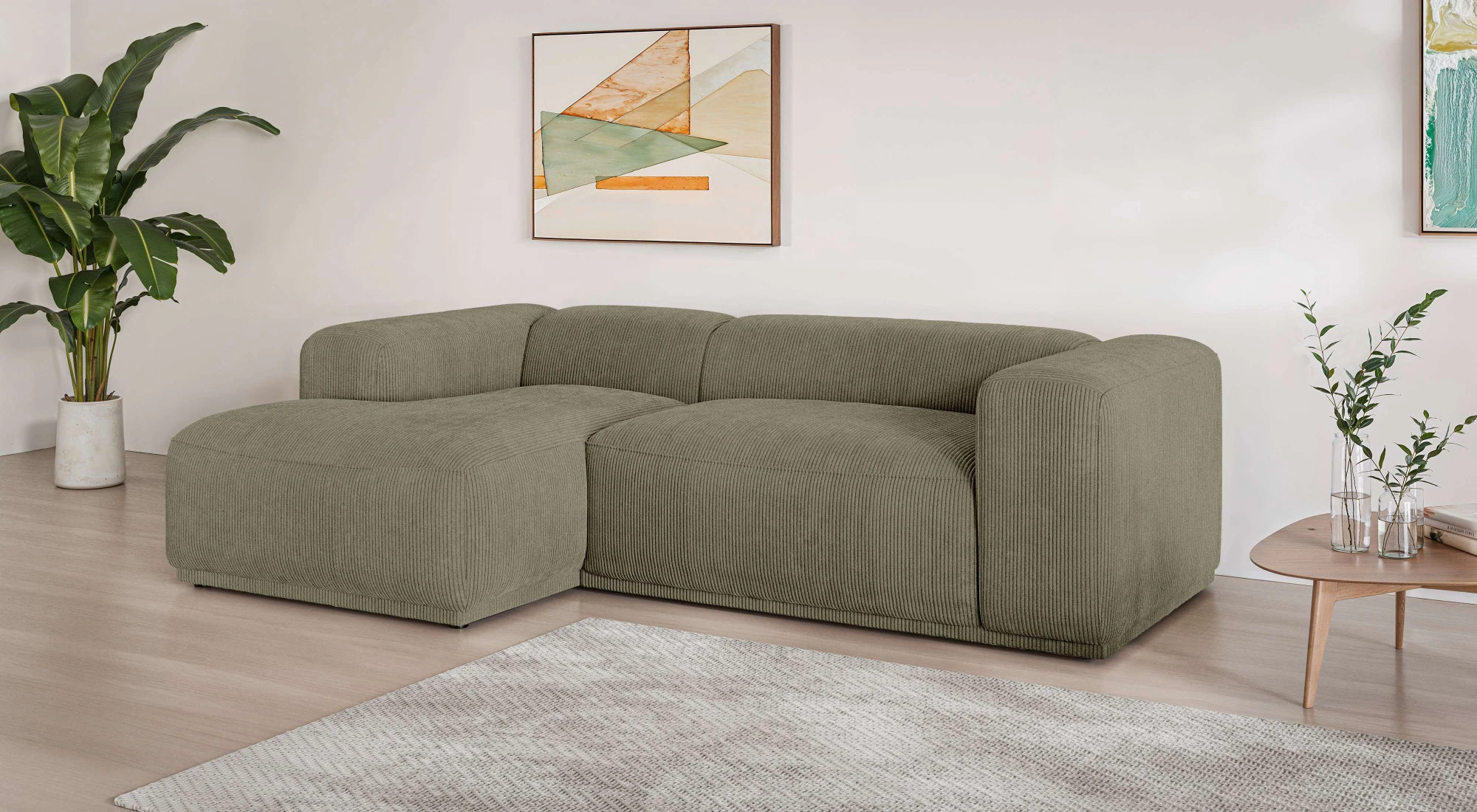 s.Oliver Ecksofa "EMMERIK Designersofa, L-Form mit Wellenfederung, B/T/H: 2 günstig online kaufen