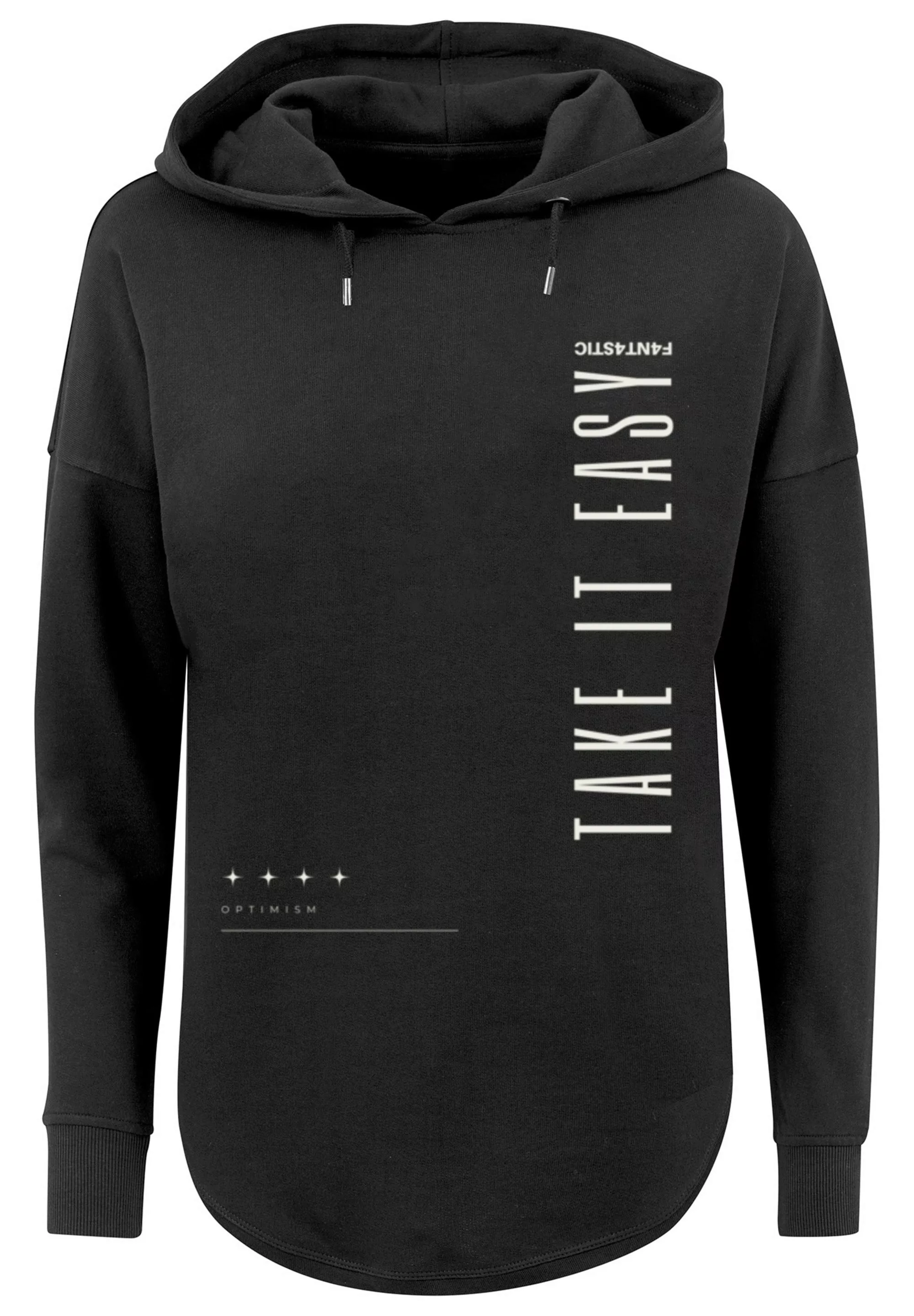 F4NT4STIC Kapuzenpullover "Take It Easy OVERSIZE HOODIE", Print günstig online kaufen