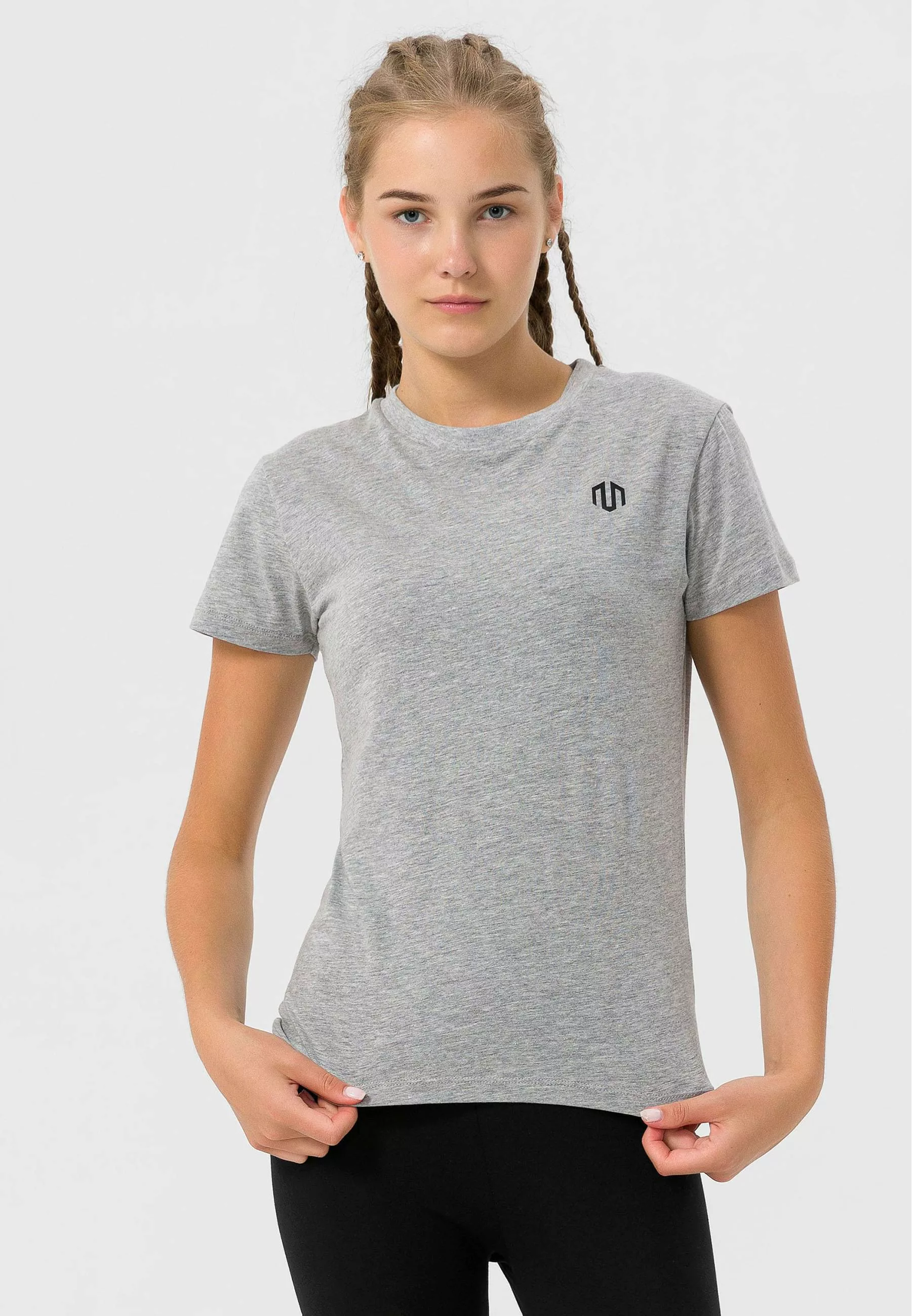 MOROTAI Langarmhemd "MOROTAI Damen Morotai Brand Basic Tee" günstig online kaufen