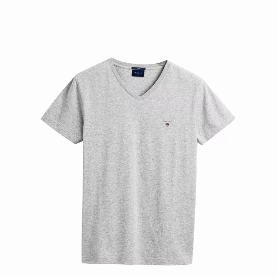Gant V-Shirt mit Blende günstig online kaufen