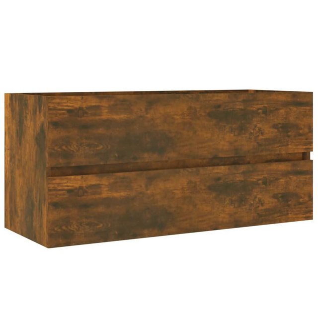 vidaXL Waschbeckenunterschrank Waschbeckenschrank Räuchereiche 100x38,5x45 günstig online kaufen