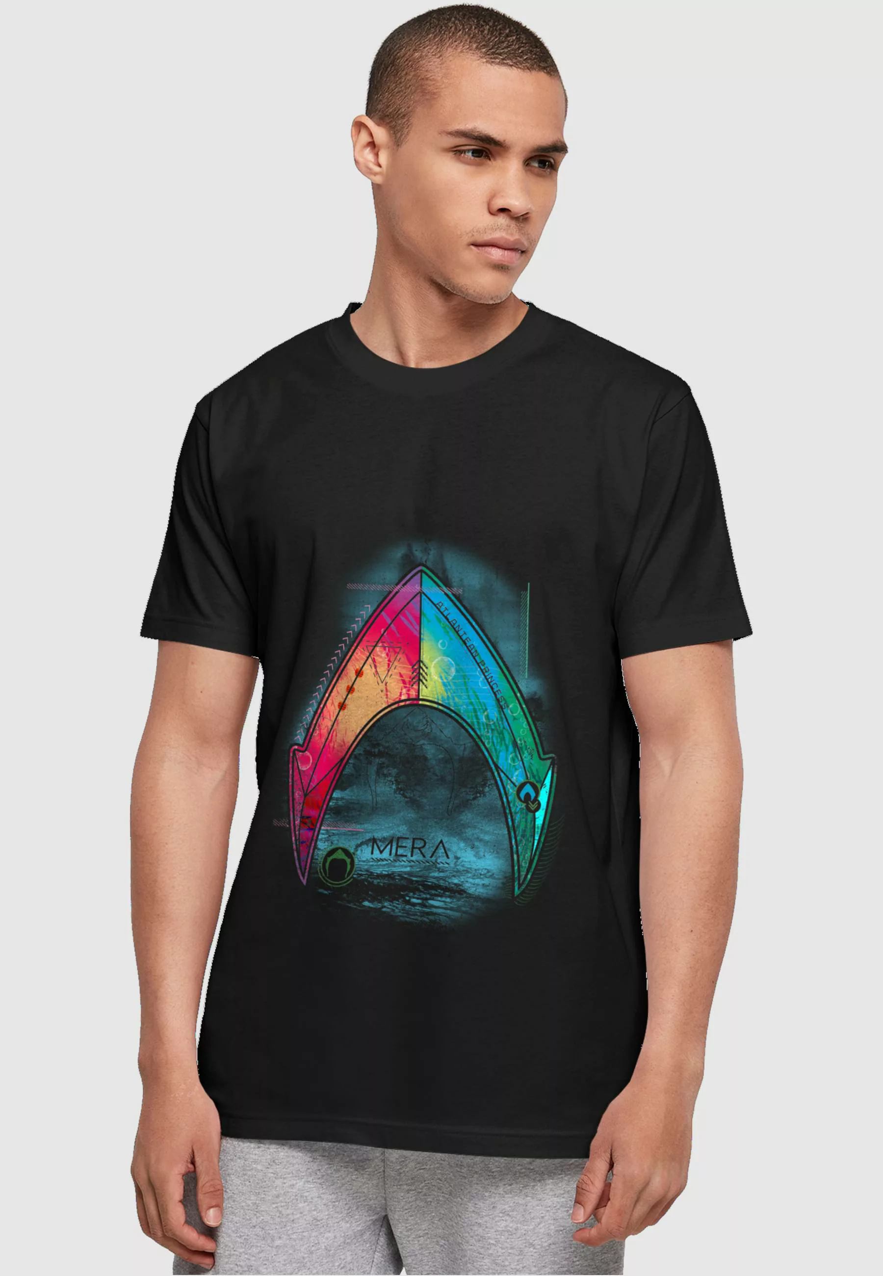 ABSOLUTE CULT T-Shirt "ABSOLUTE CULT Herren Aquaman - Mera Logo T-Shirt" günstig online kaufen