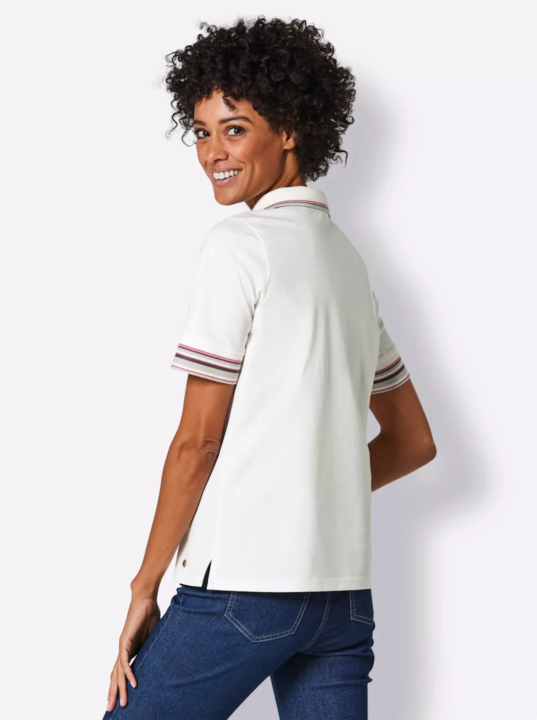 CREATION L PREMIUM Poloshirt "Baumwoll-Shirt", (1 tlg.) günstig online kaufen