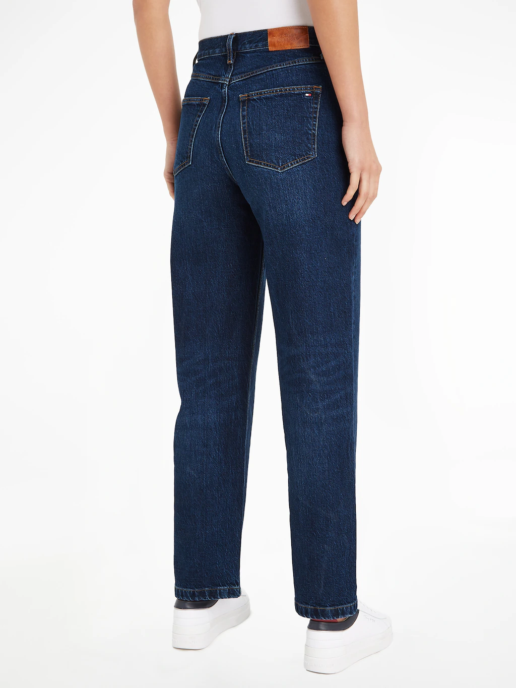 Tommy Hilfiger Straight-Jeans "RELAXED STRAIGHT HW PAM", mit Tommy Hilfiger günstig online kaufen