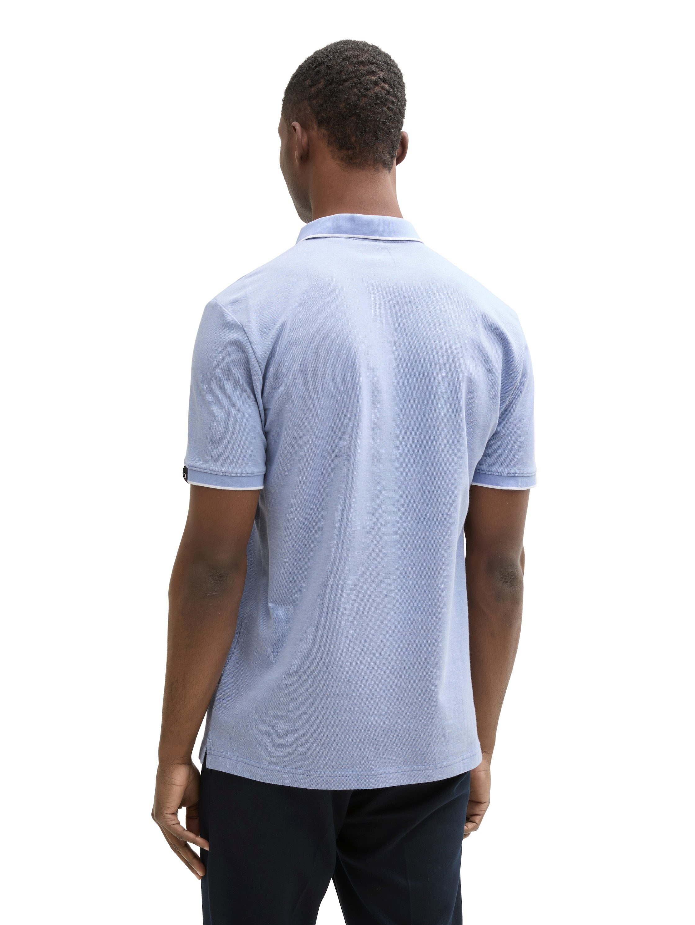 TOM TAILOR Denim Poloshirt, mit Kontrastdetails günstig online kaufen