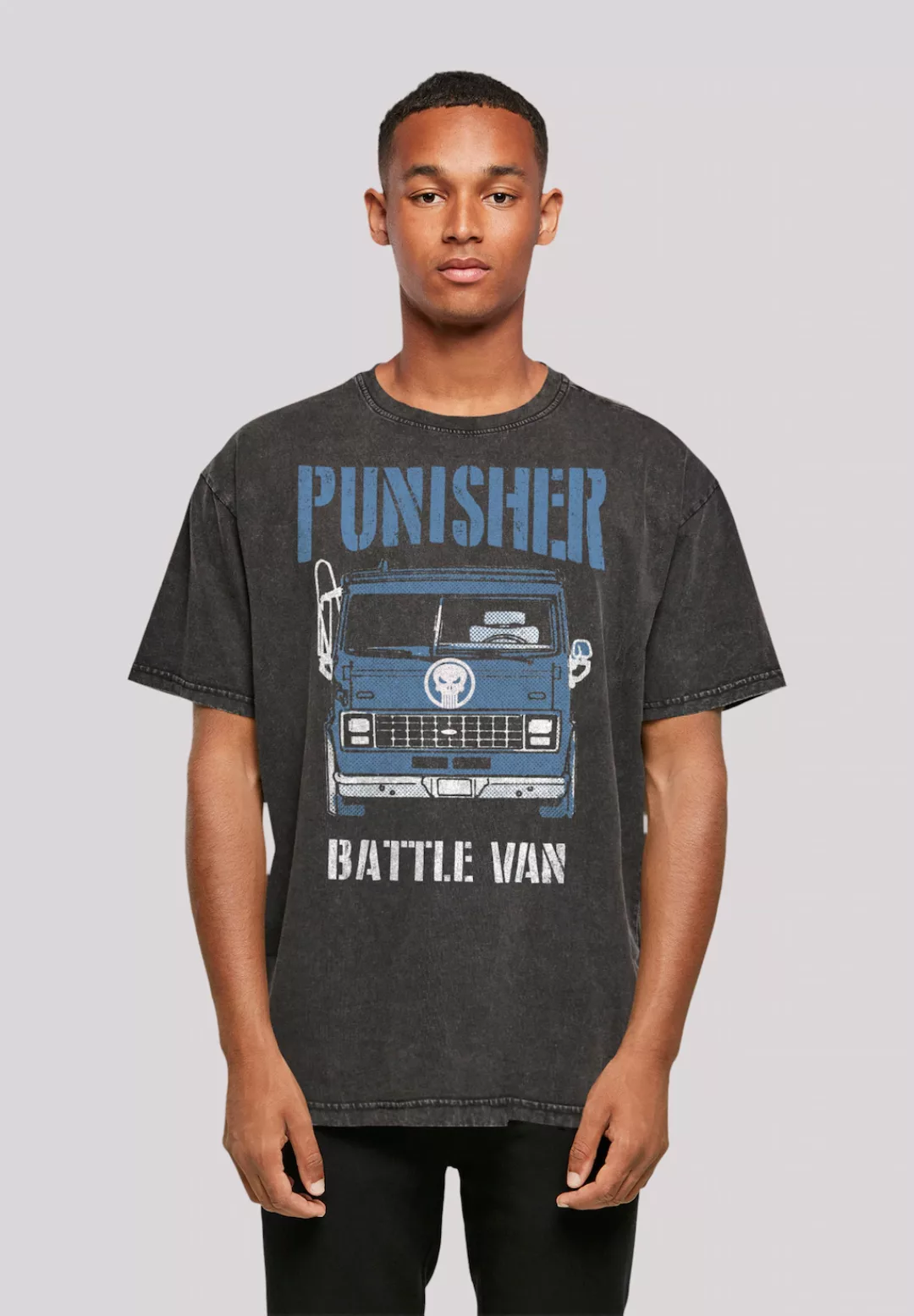 F4NT4STIC T-Shirt "Marvel Punisher Battle Van II", Premium Qualität günstig online kaufen