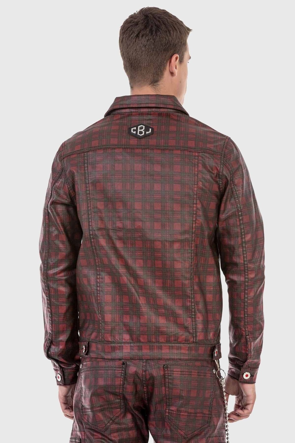 Cipo & Baxx Fieldjacket "Jacket", ohne Kapuze, in Jeansoptik günstig online kaufen