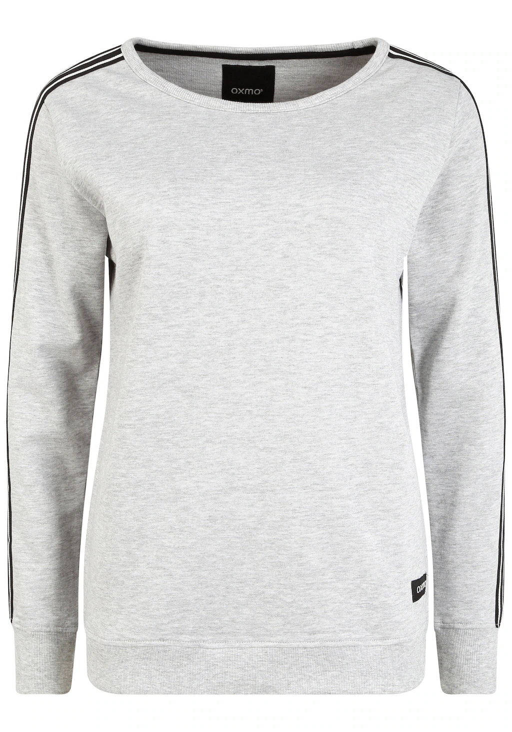 OXMO Sweatshirt OXGabita Sportlicher Sweatpullover mit Galonstreifen günstig online kaufen