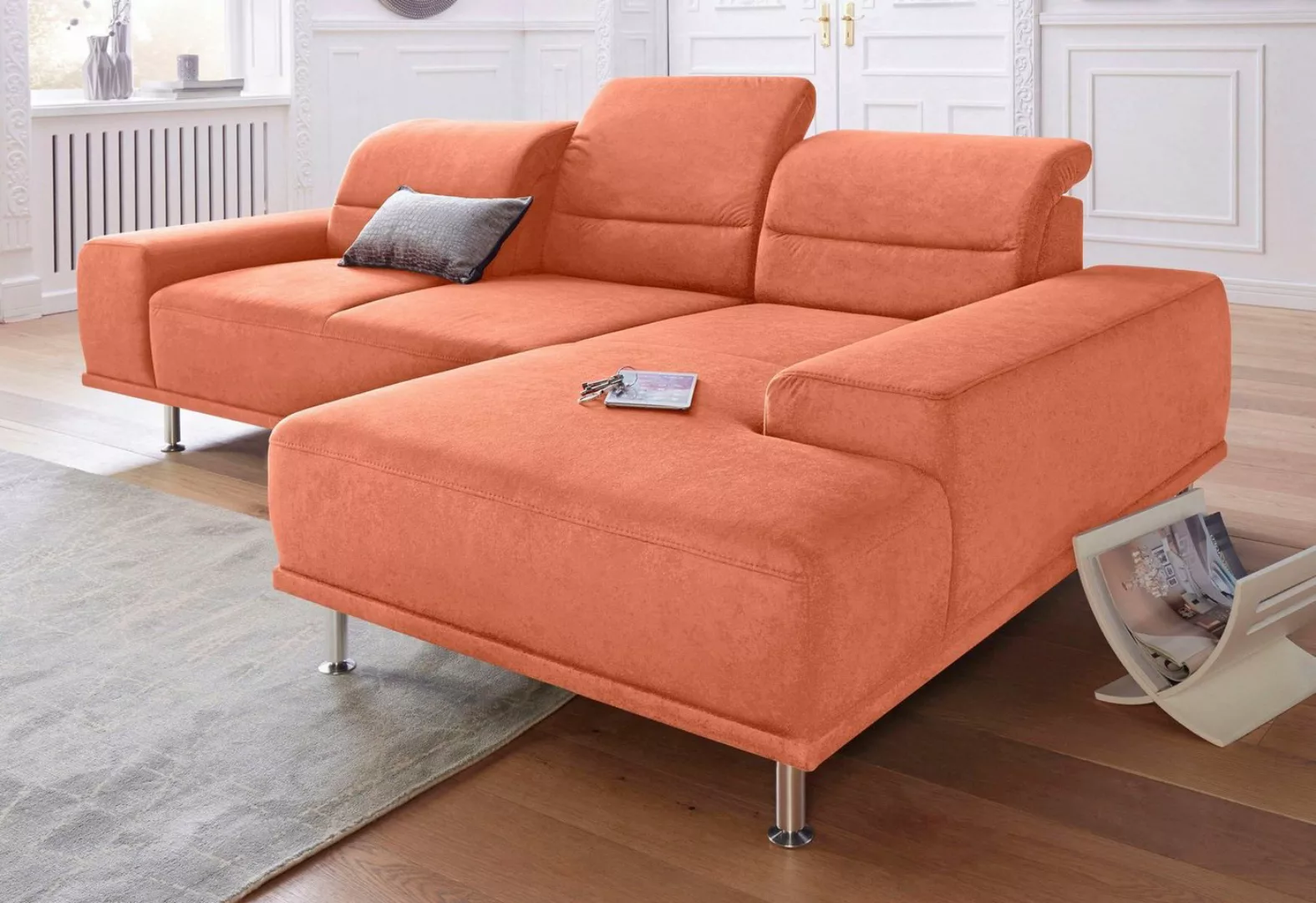 sit&more Ecksofa Mariola L-Form, mit Recamiere und Federkern, inklusive Sit günstig online kaufen