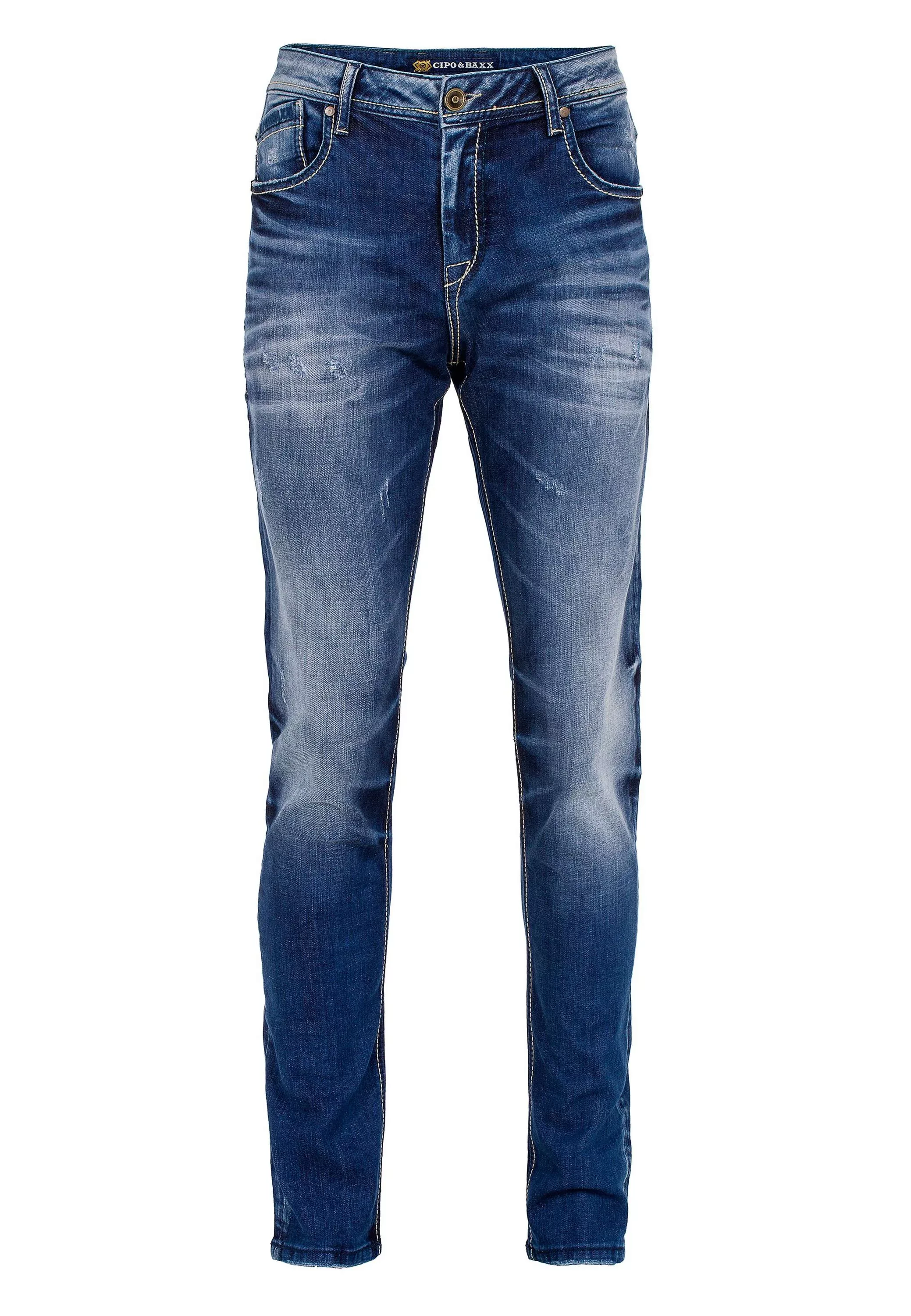 Cipo & Baxx Regular-fit-Jeans "Jeans", in legerem Regular Fit-Schnitt, CD54 günstig online kaufen