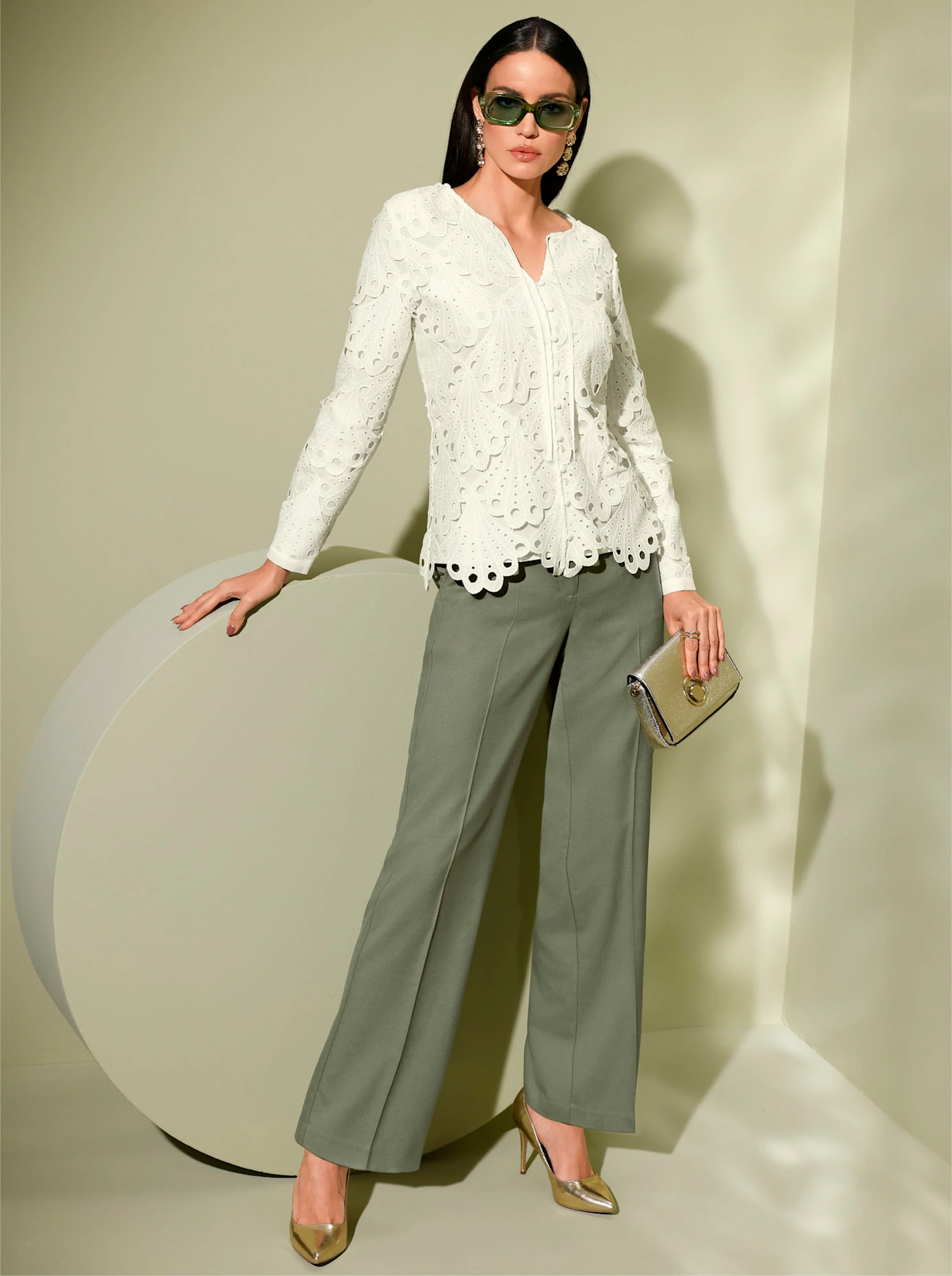 creation L Spitzenbluse günstig online kaufen