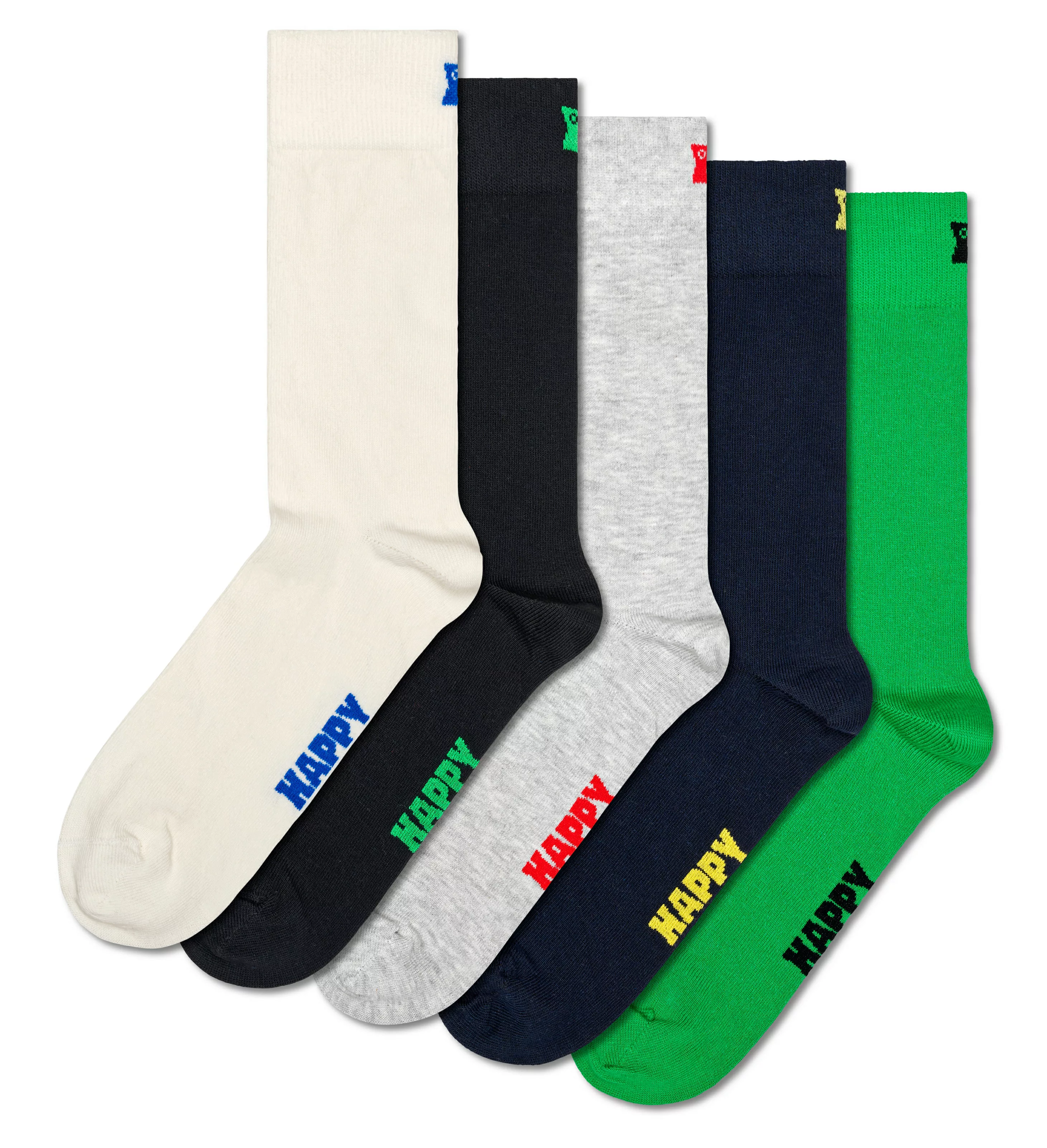 Happy Socks Socken, (Set, 5 Paar), mit schlichtem Look günstig online kaufen