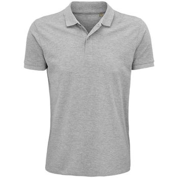 Sols  Poloshirt PLANET - POLO HOMBRE-100% algodón biológico color gris günstig online kaufen
