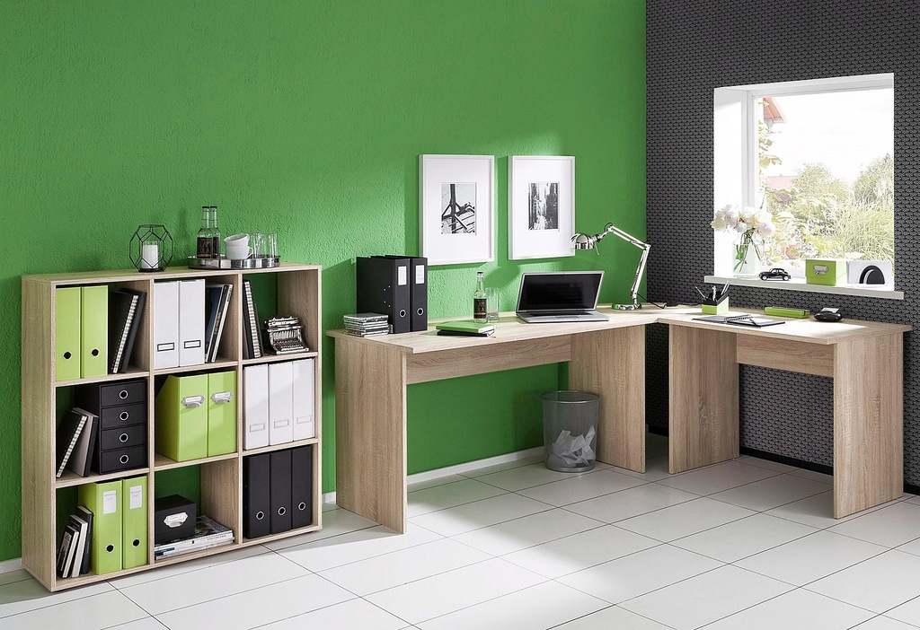 FMD Eckschreibtisch, moderner Winkel-Schreibtisch, Made in Germany, 205/155 günstig online kaufen