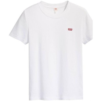 Levis  T-Shirts & Poloshirts 37697 0000 - SS RIB BABY TEE-0000 günstig online kaufen